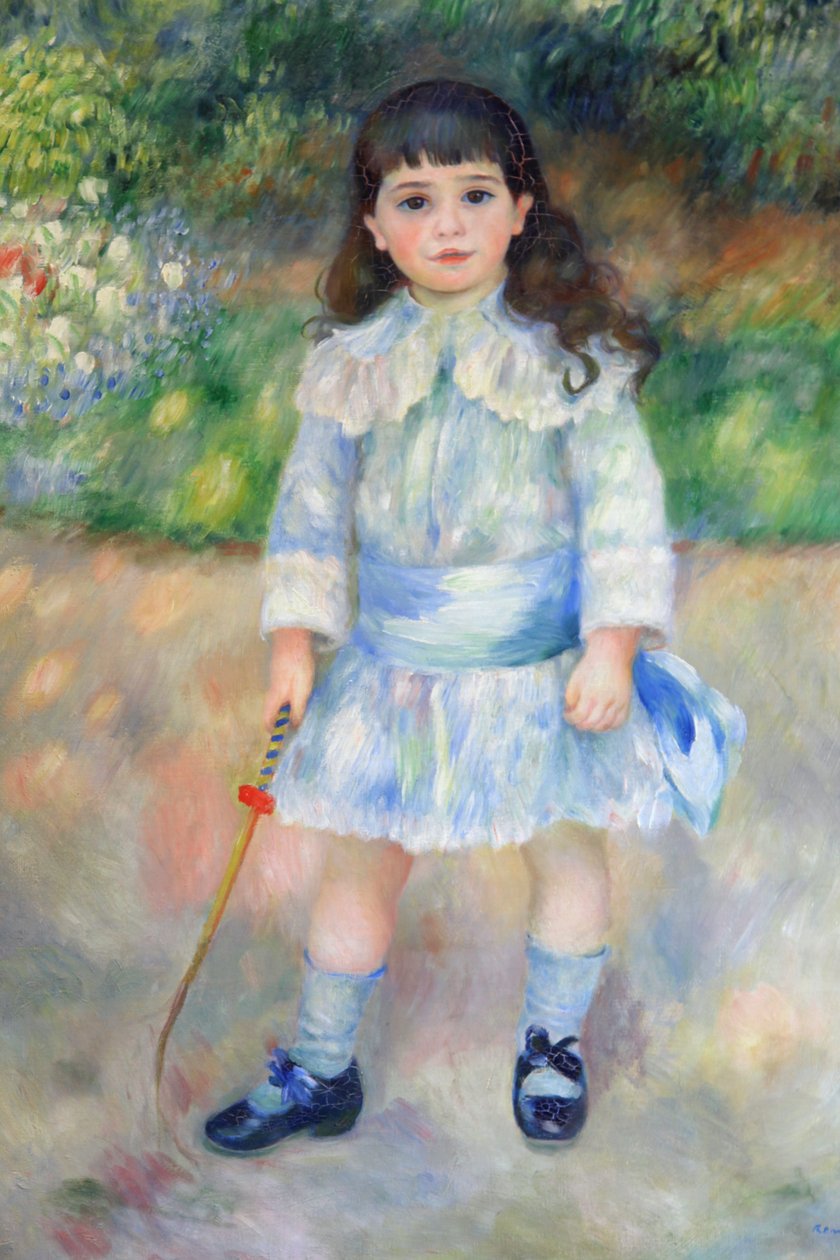 "Dítě s bičem", 1885 od Pierre Auguste Renoir