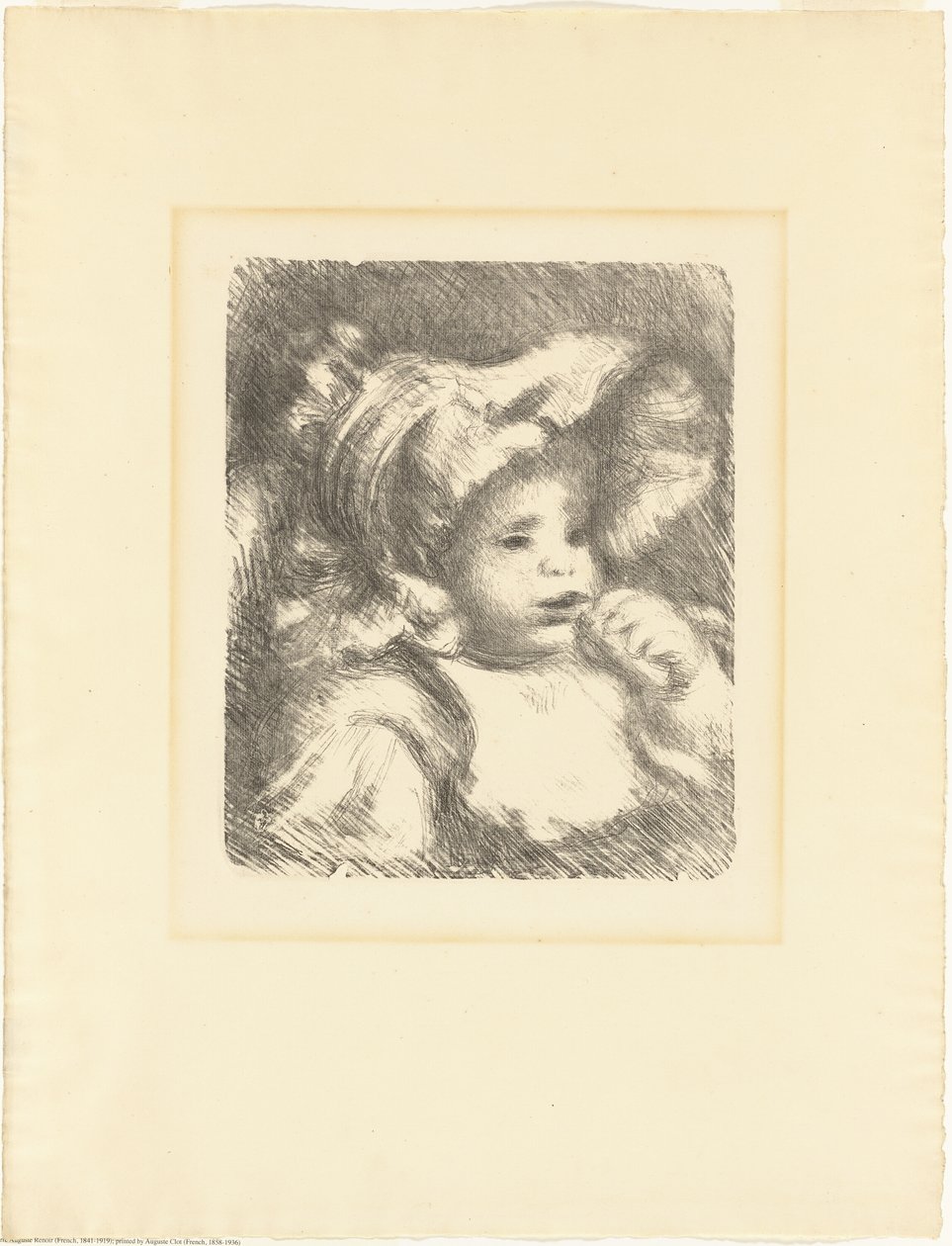 Dítě se sušenkou (Jean Renoir) od Pierre Auguste Renoir