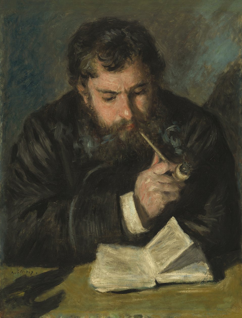 Claude Monet od Pierre Auguste Renoir