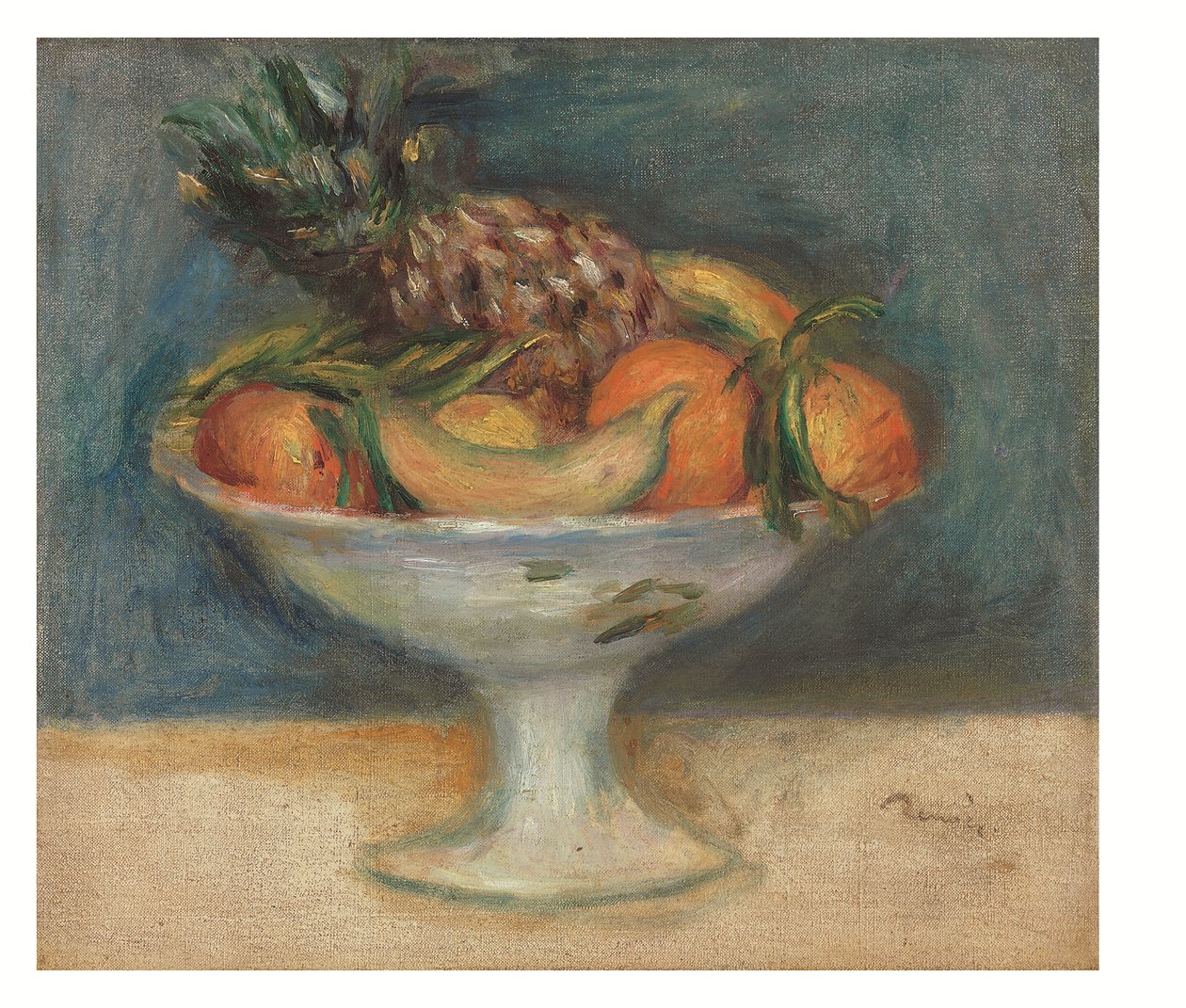 Mísa na ovoce, asi 1890 (olej na plátně) od Pierre Auguste Renoir