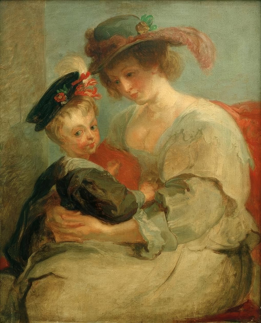 Kopírovat po Rubensovi od Pierre Auguste Renoir
