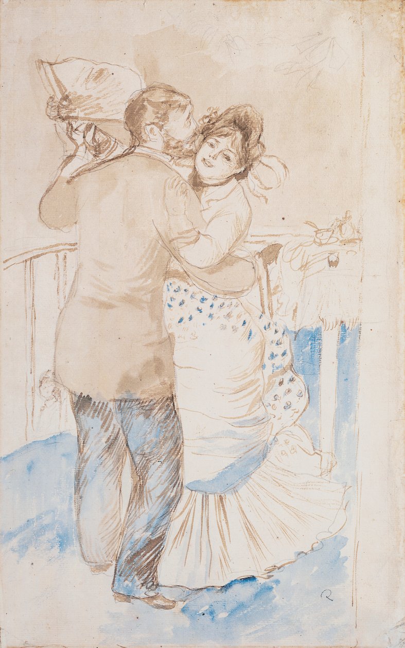 Venkovský tanec, 1883 od Pierre Auguste Renoir