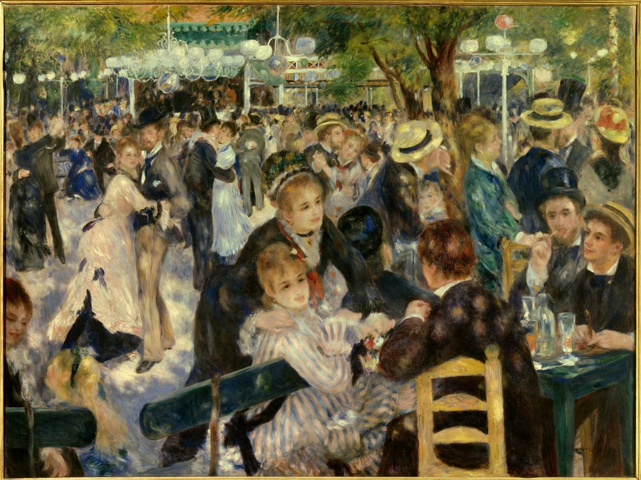 Tanssi Le Moulin de la Galettessa od Pierre Auguste Renoir