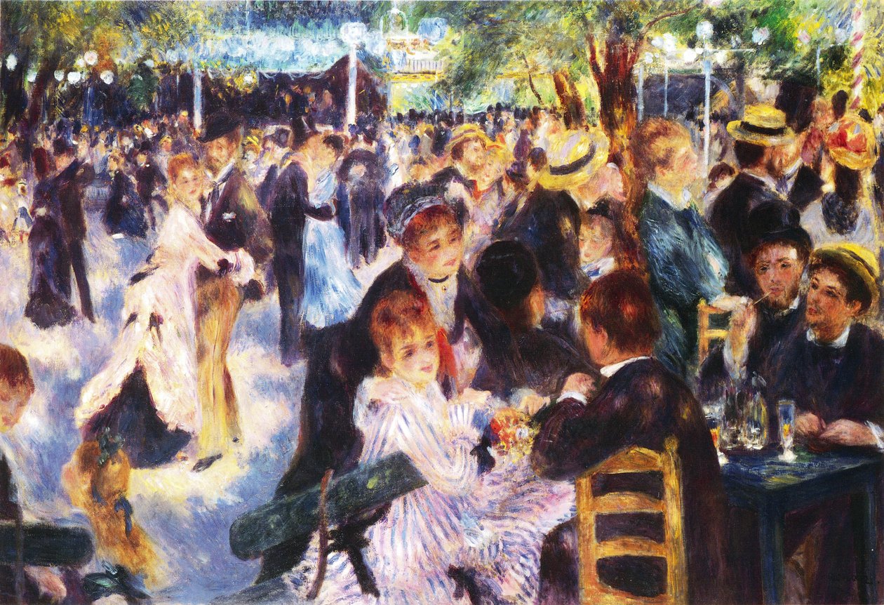Tanec v Mouline de la Galette od Pierre Auguste Renoir