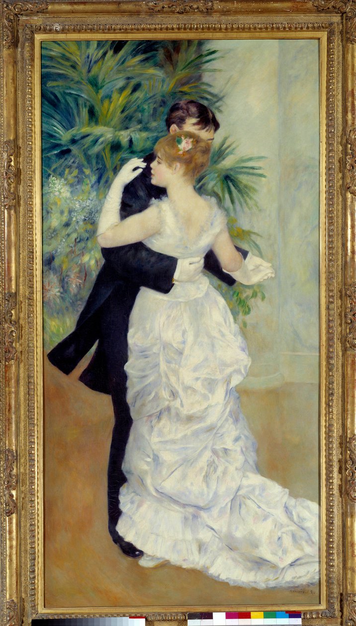 Tanec má město. Obraz Pierre Auguste Renoir (1841-1919) představující Suzanne Valadon a Paul Lhote od Pierre Auguste Renoir