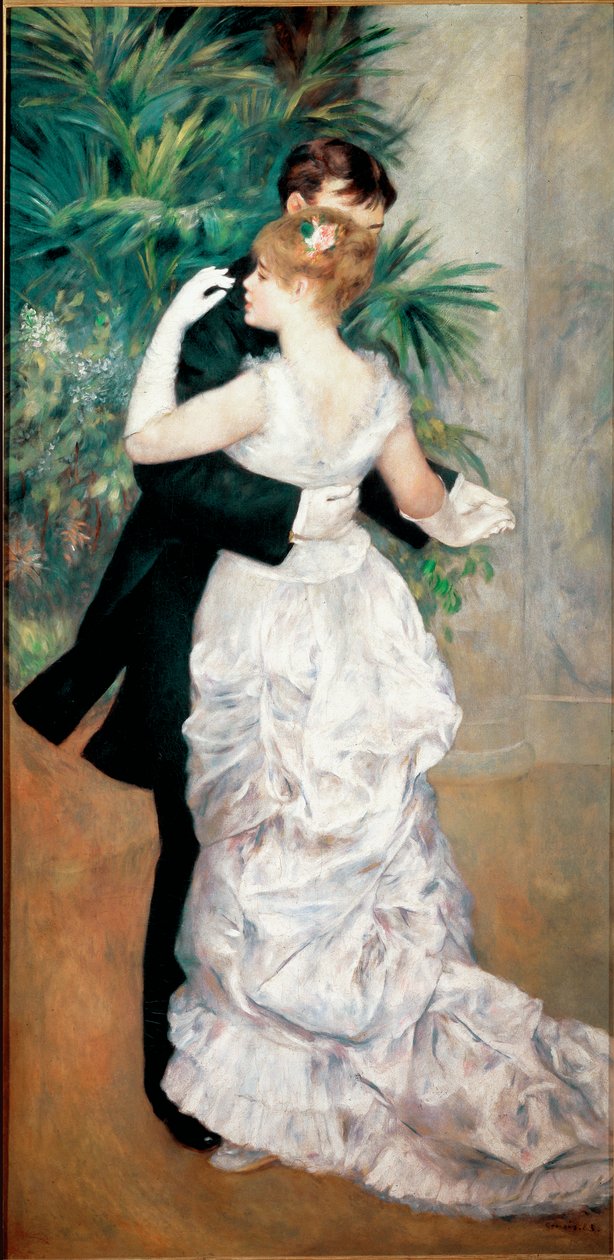 Tanec ve městě od Pierre Auguste Renoir