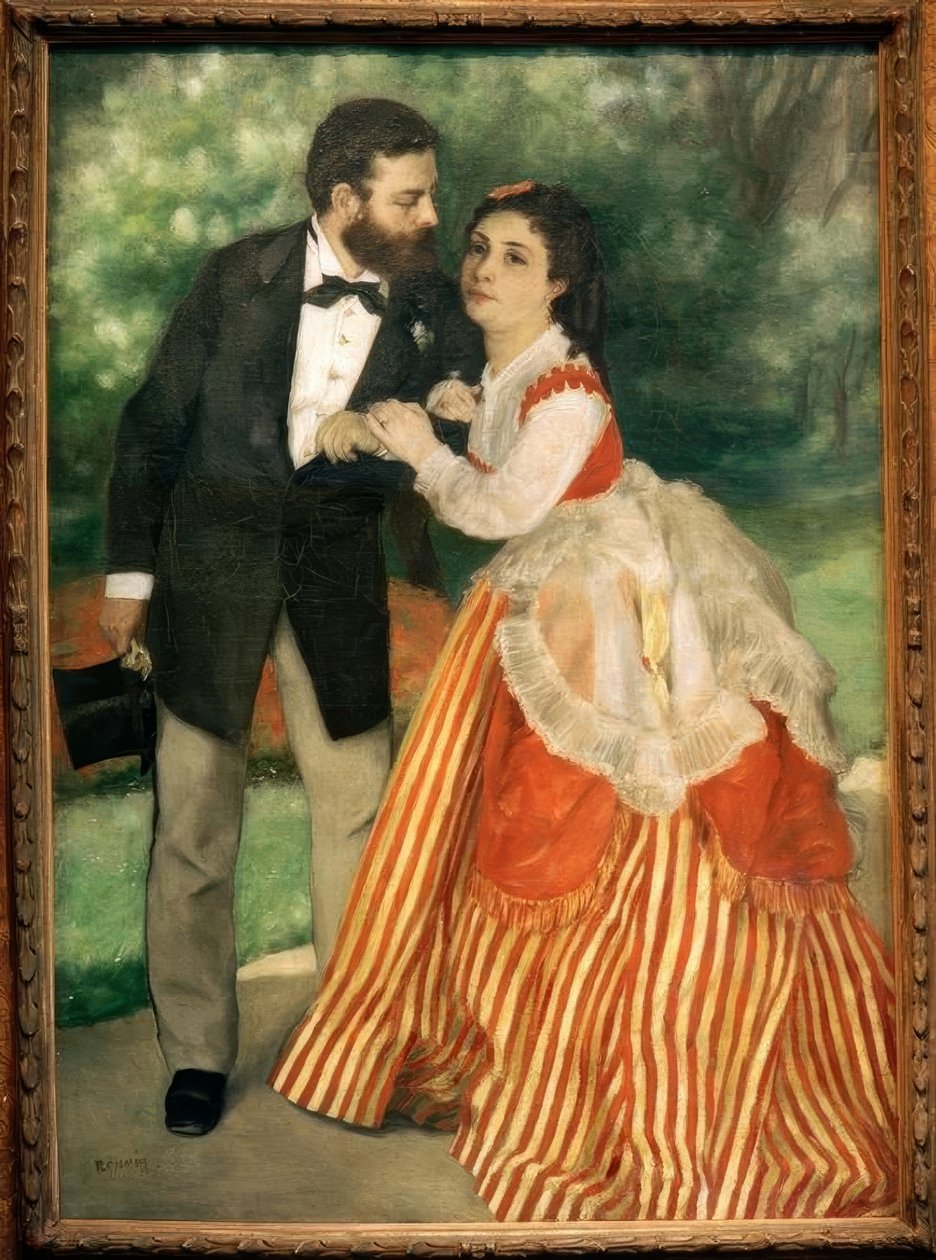 Pár Sisley od Pierre-Auguste Renoir