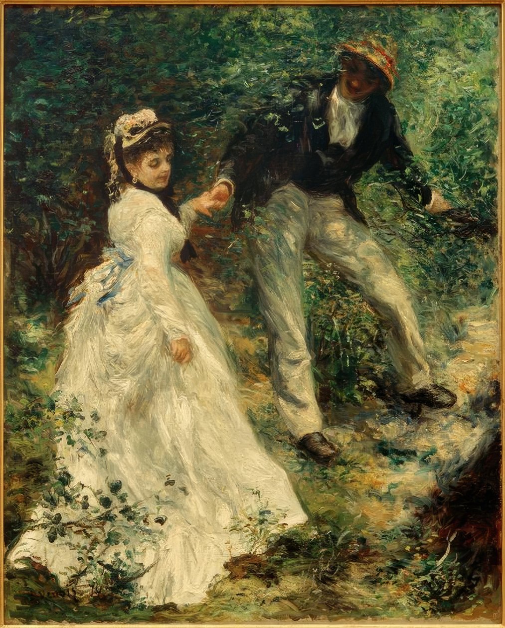 Chůze od Pierre Auguste Renoir