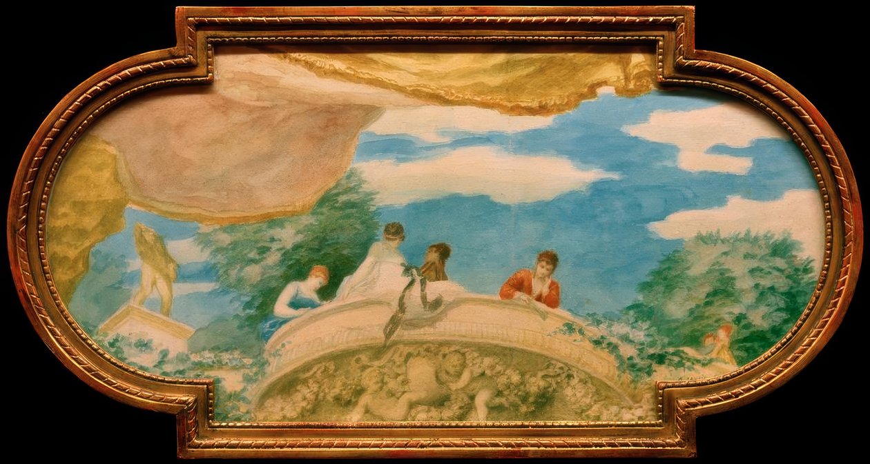 Návrh pro nástropní malbu od Pierre Auguste Renoir