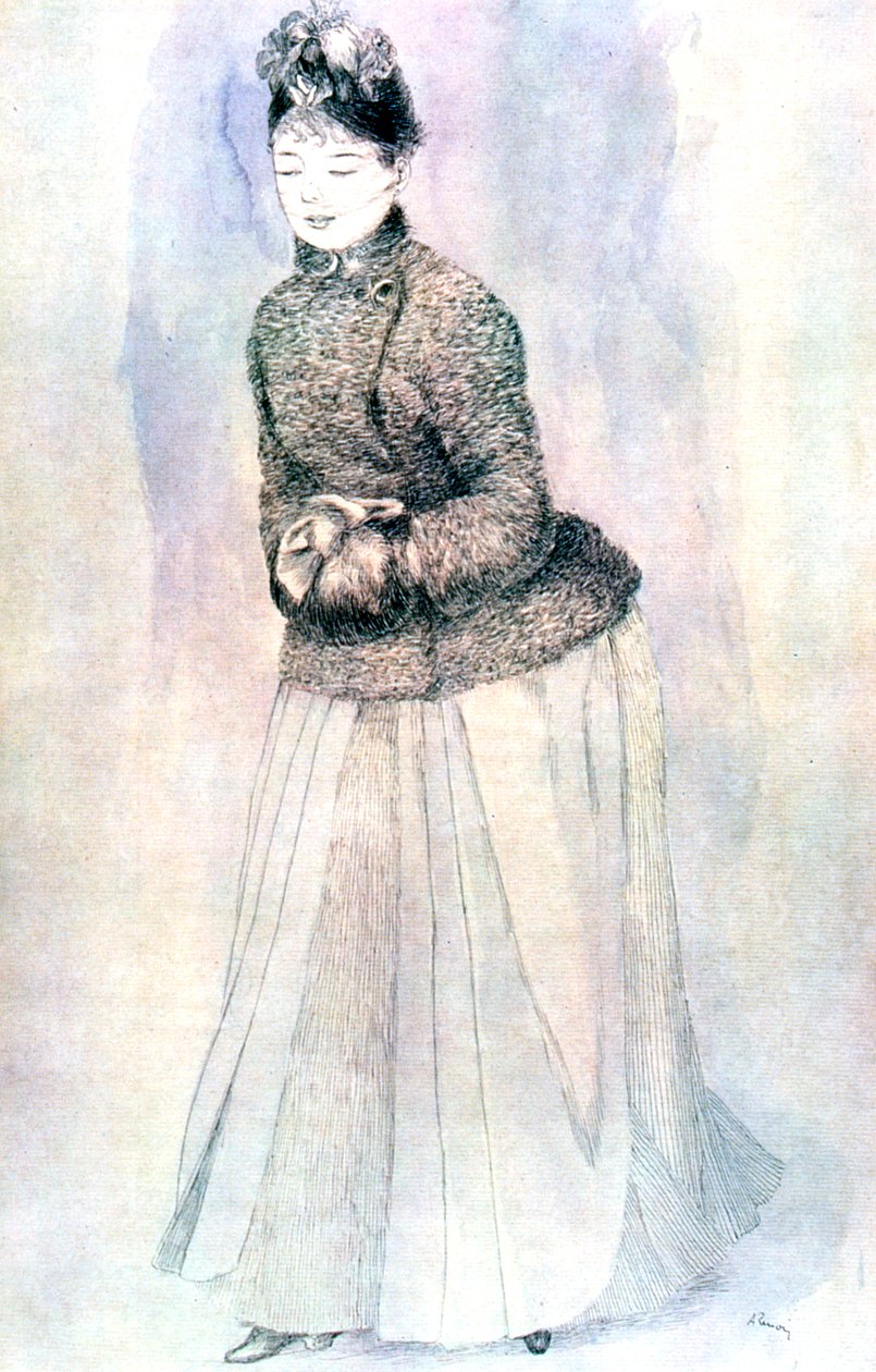 Ženská postava, 20. století od Pierre Auguste Renoir