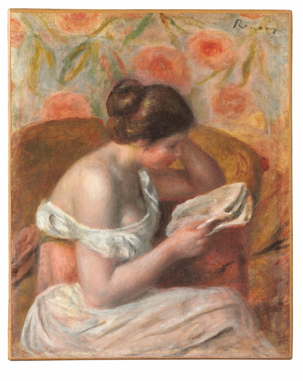 žena čtení od Pierre Auguste Renoir