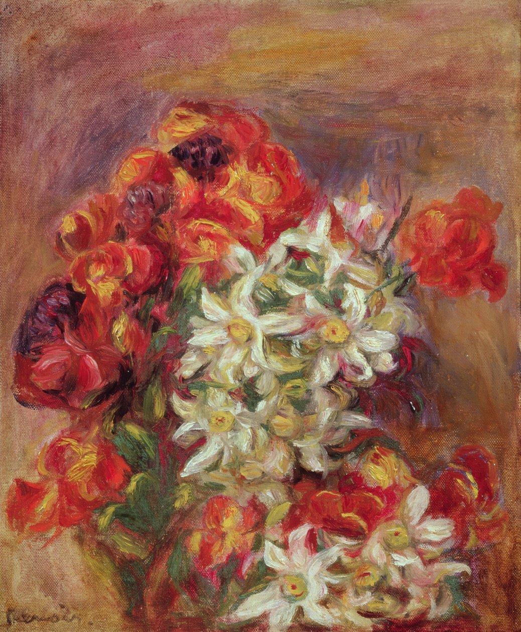 květiny od Pierre Auguste Renoir