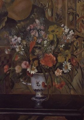 Květiny ve váze od Pierre Auguste Renoir