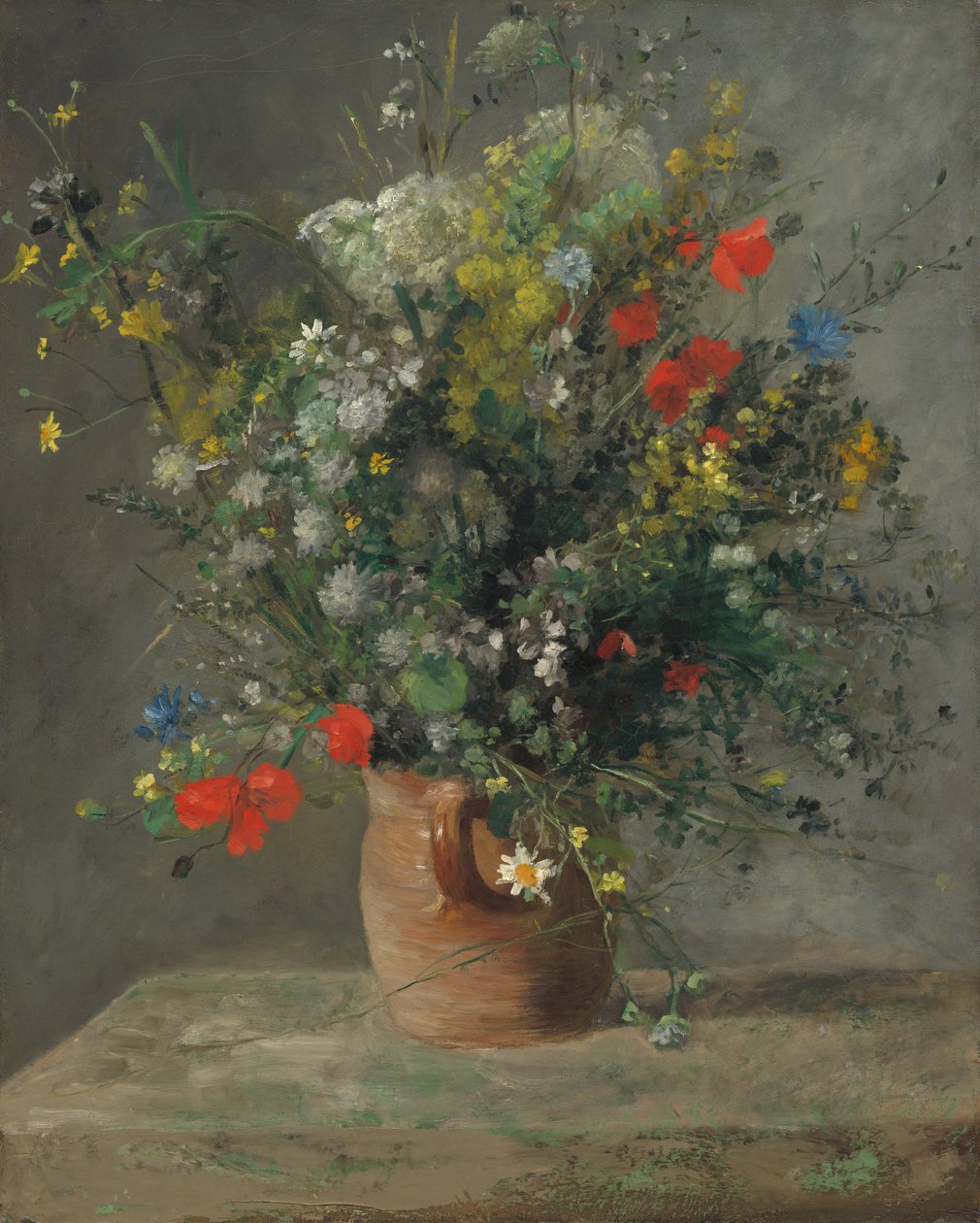Květiny ve váze, c. 1866. od Pierre Auguste Renoir