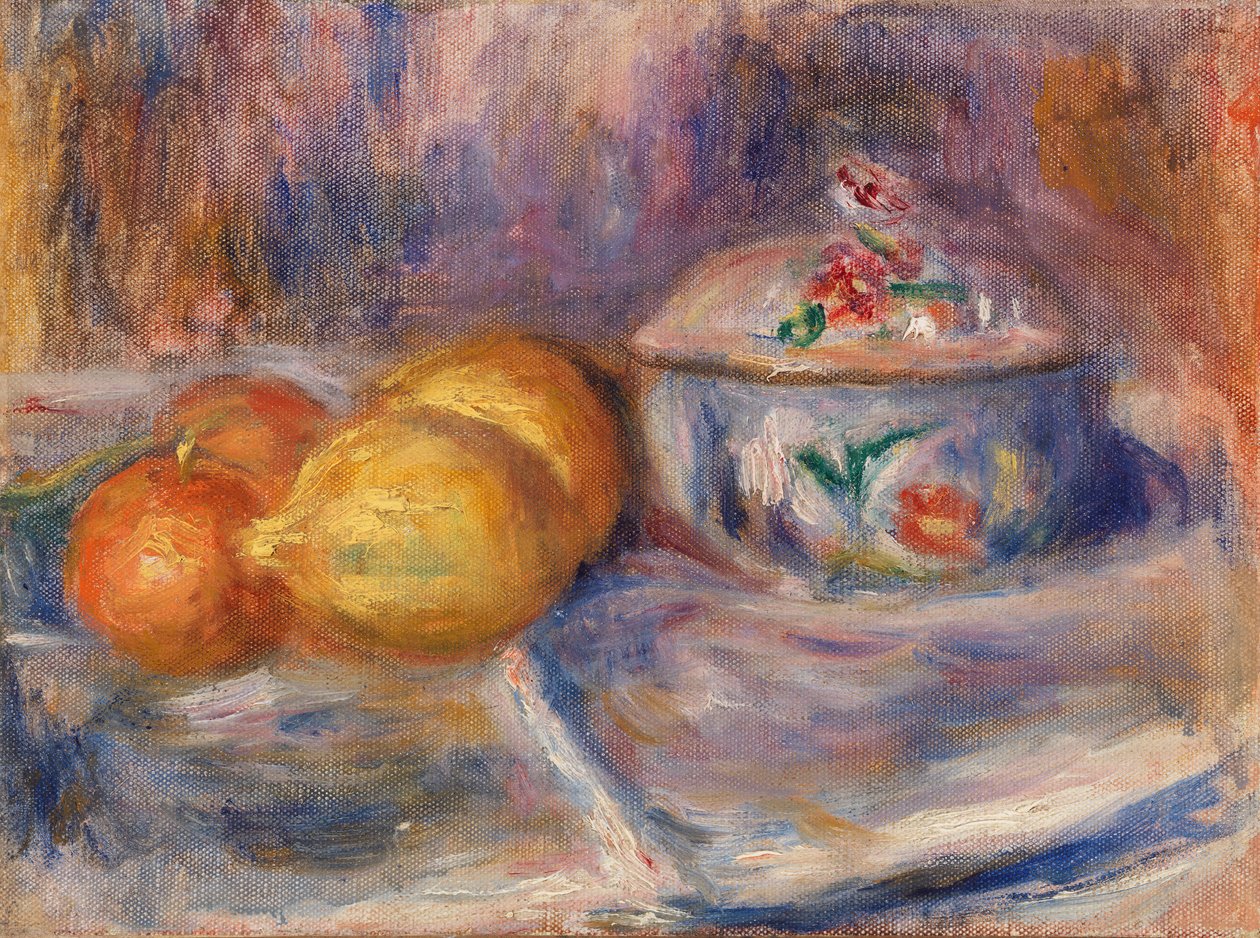 Ovoce a bonboniéra od Pierre Auguste Renoir