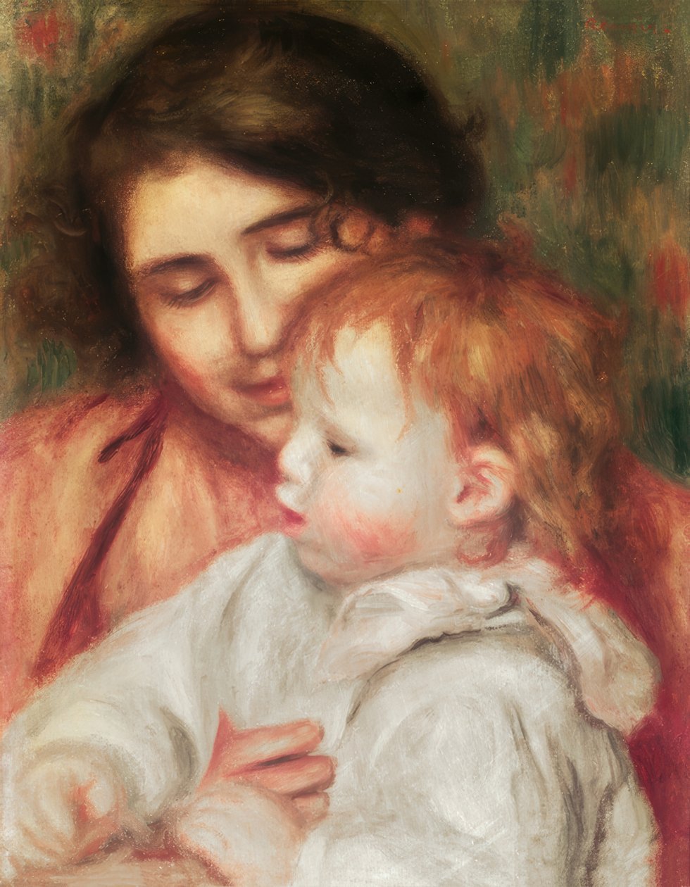 Gabrielle a Jean od Pierre Auguste Renoir