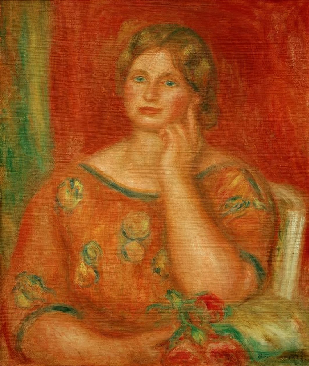 Gertrud Osthausová od Pierre Auguste Renoir