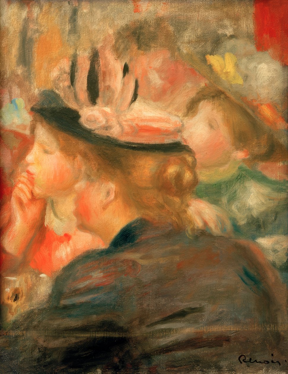 V divadle od Pierre Auguste Renoir
