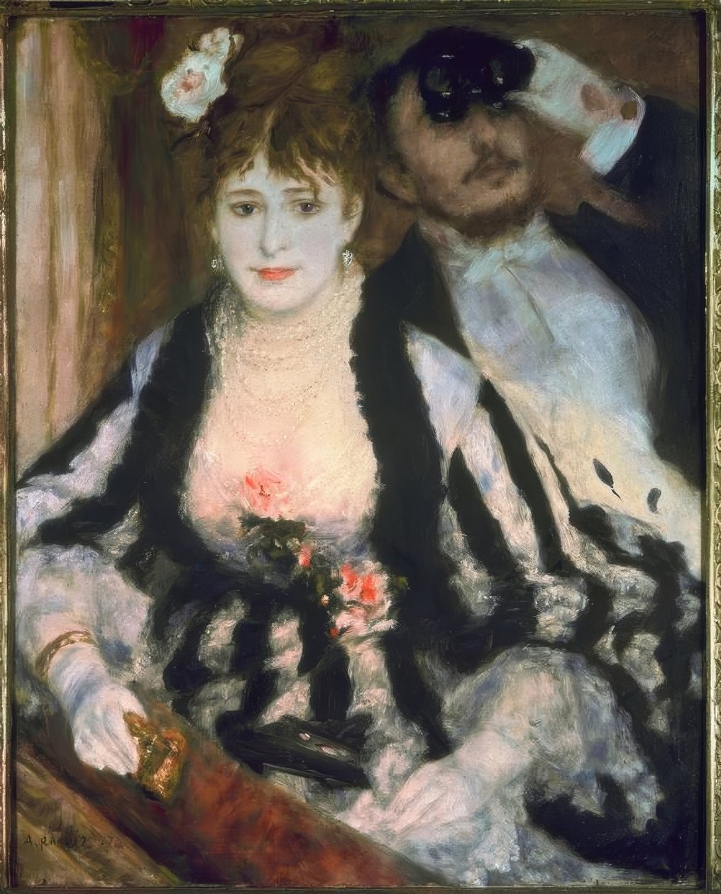 V divadelním boxu od Pierre Auguste Renoir