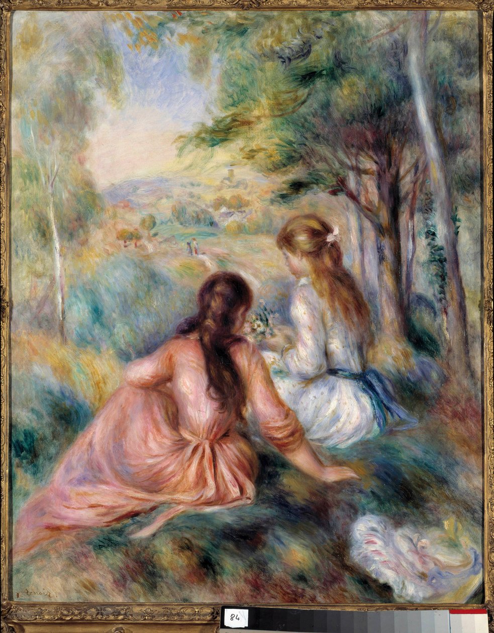 V předmalbě Pierra Auguste Renoira (1841-1919) 1890 Sun. 0,81x0,65 m New York, Metropolitní muzeum od Pierre Auguste Renoir