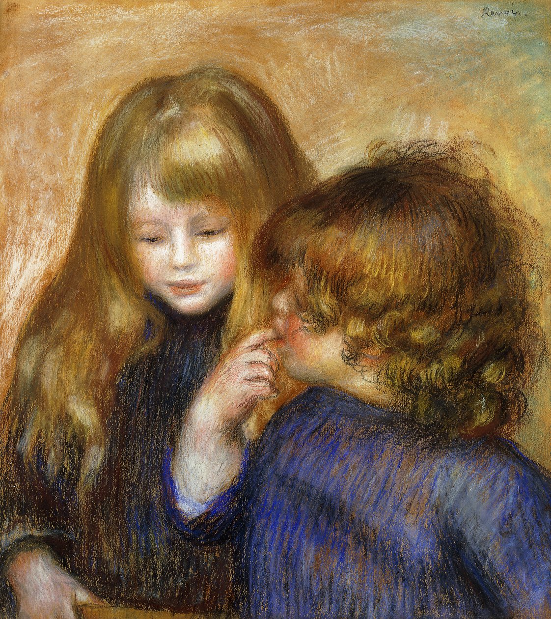 John a Coco; John a Coco, kolem roku 1902 od Pierre Auguste Renoir