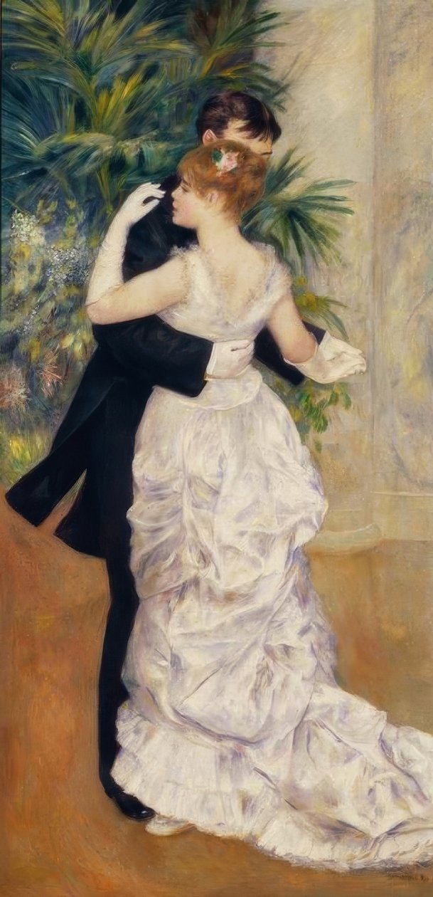 Tanec ve městě od Pierre Auguste Renoir