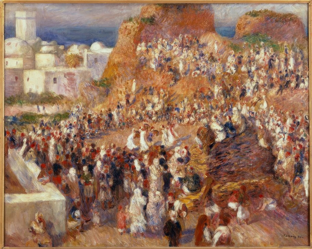 Mešita, arabský festival od Pierre Auguste Renoir
