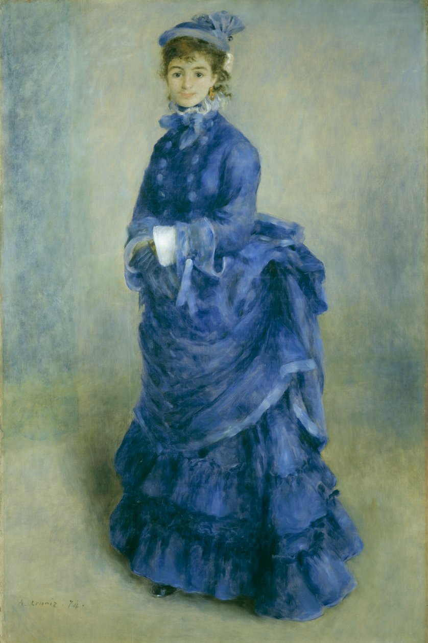 "Pařížský", 1874 od Pierre Auguste Renoir