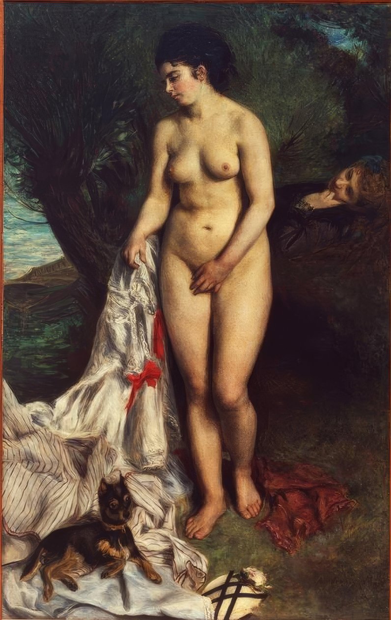 Koupač s gryfem od Pierre-Auguste Renoir