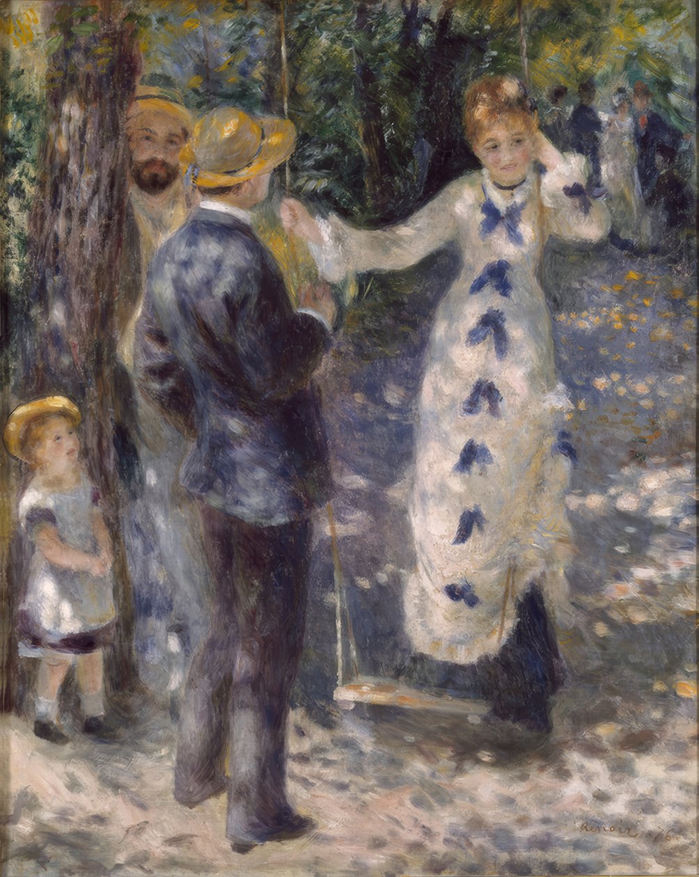 Houpačka od Pierre Auguste Renoir