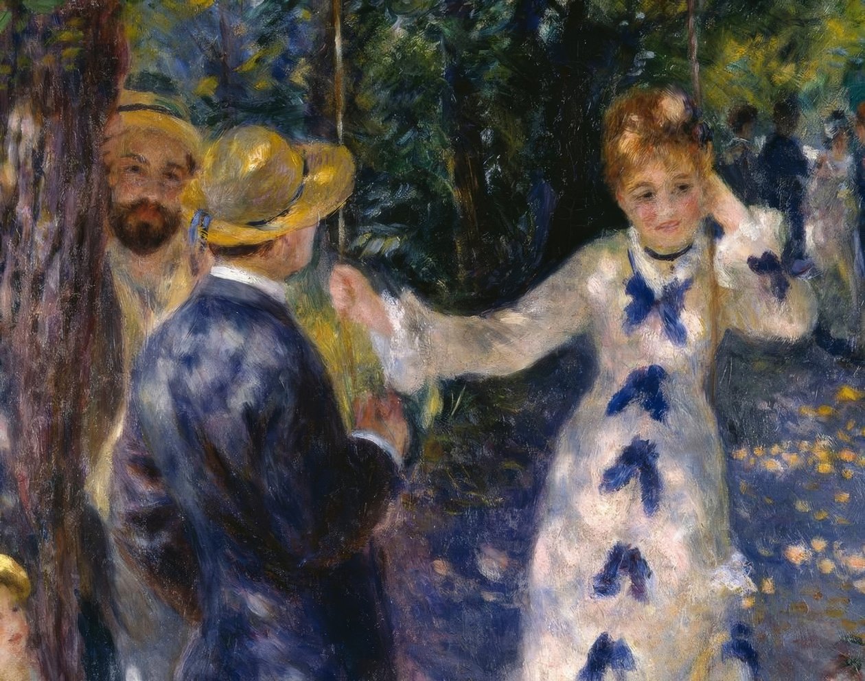 Houpačka od Pierre Auguste Renoir