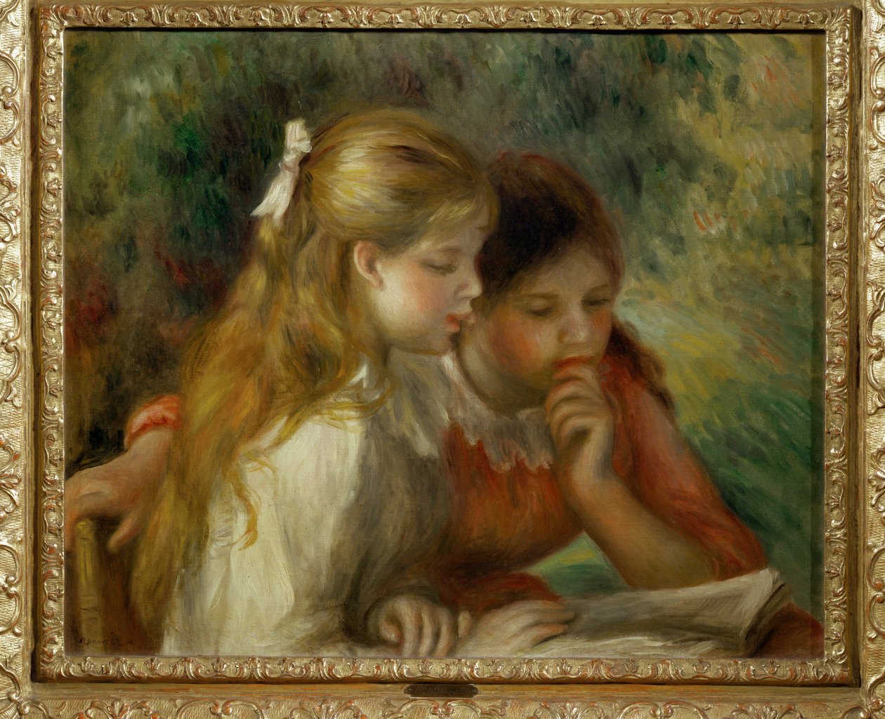 Čtení ... od Pierre Auguste Renoir