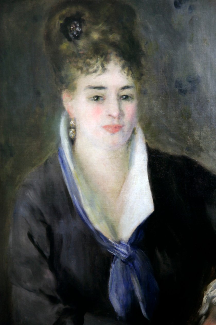 "Dáma v černém", 1876. od Pierre Auguste Renoir