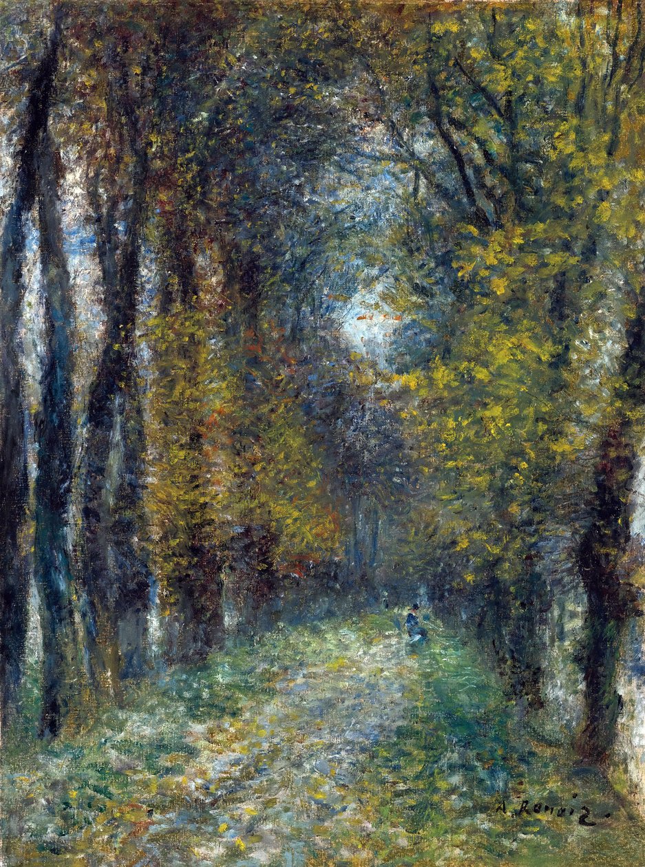 Krytý chodník - obraz Pierra Auguste Renoira (1841-1919) od Pierre Auguste Renoir