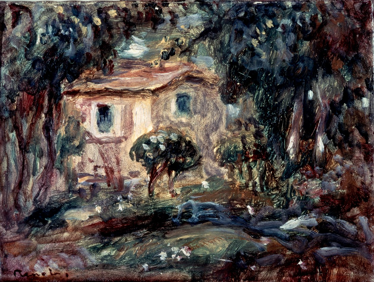 Krajina. Le Cannet, 1902. od Pierre Auguste Renoir