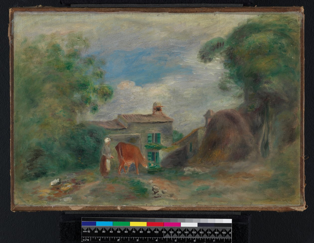 Krajina s postavami, před rokem 1919 od Pierre Auguste Renoir