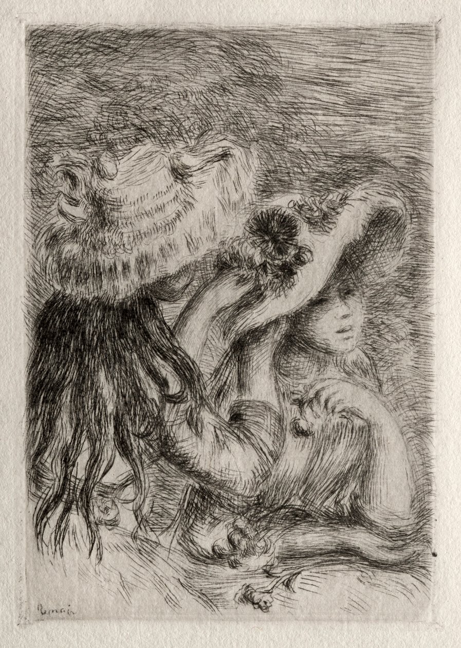 Le Chapeau epinglé, 1894. od Pierre Auguste Renoir