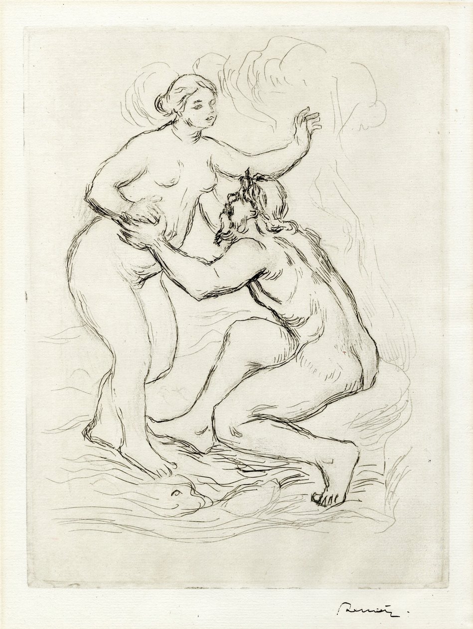 Le Fleuve Scamandre (Řeka Scamander) od Pierre Auguste Renoir