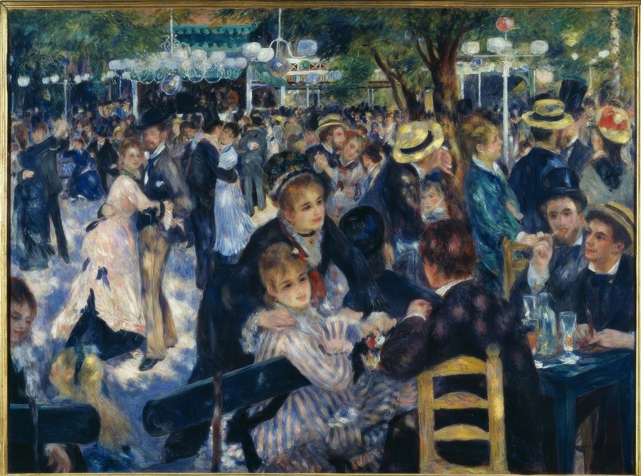 Moulin de la Galette od Pierre Auguste Renoir
