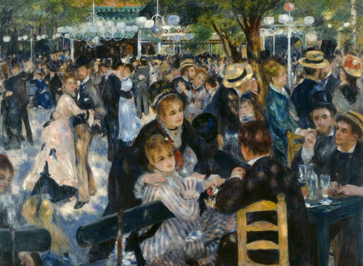 Moulin de la Galette od Pierre Auguste Renoir