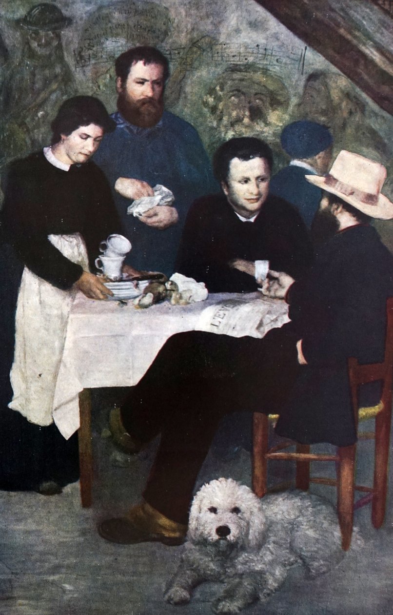 Kabaret matky Antony Bourron-Marlotte od Pierre Auguste Renoir