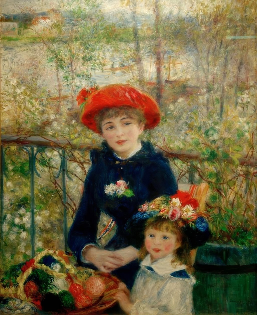 Dvě sestry (na terase) od Pierre Auguste Renoir