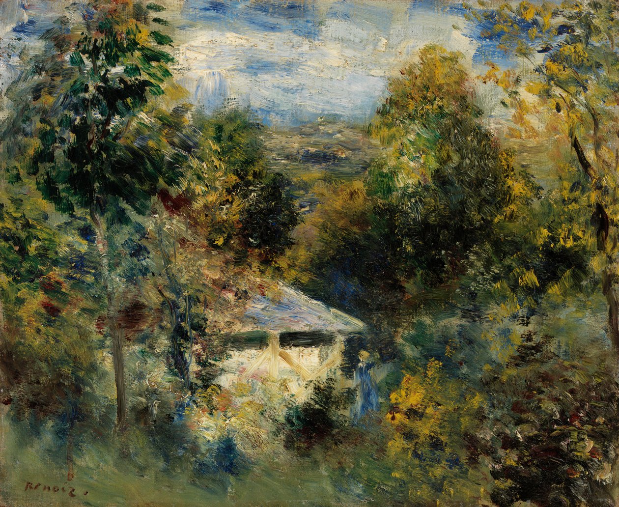 Louveciennes od Pierre Auguste Renoir