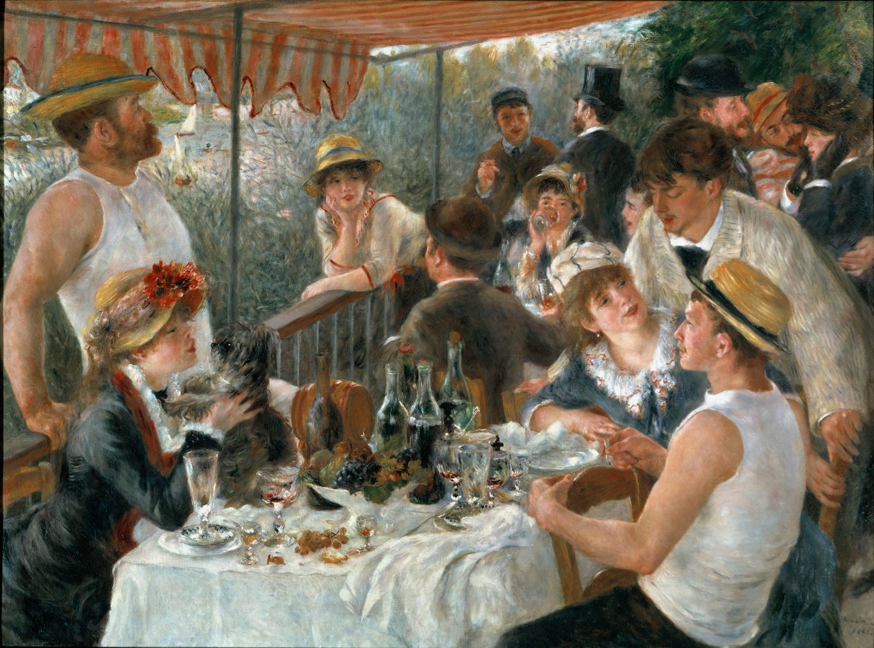 Oběd vodáků od Pierre Auguste Renoir