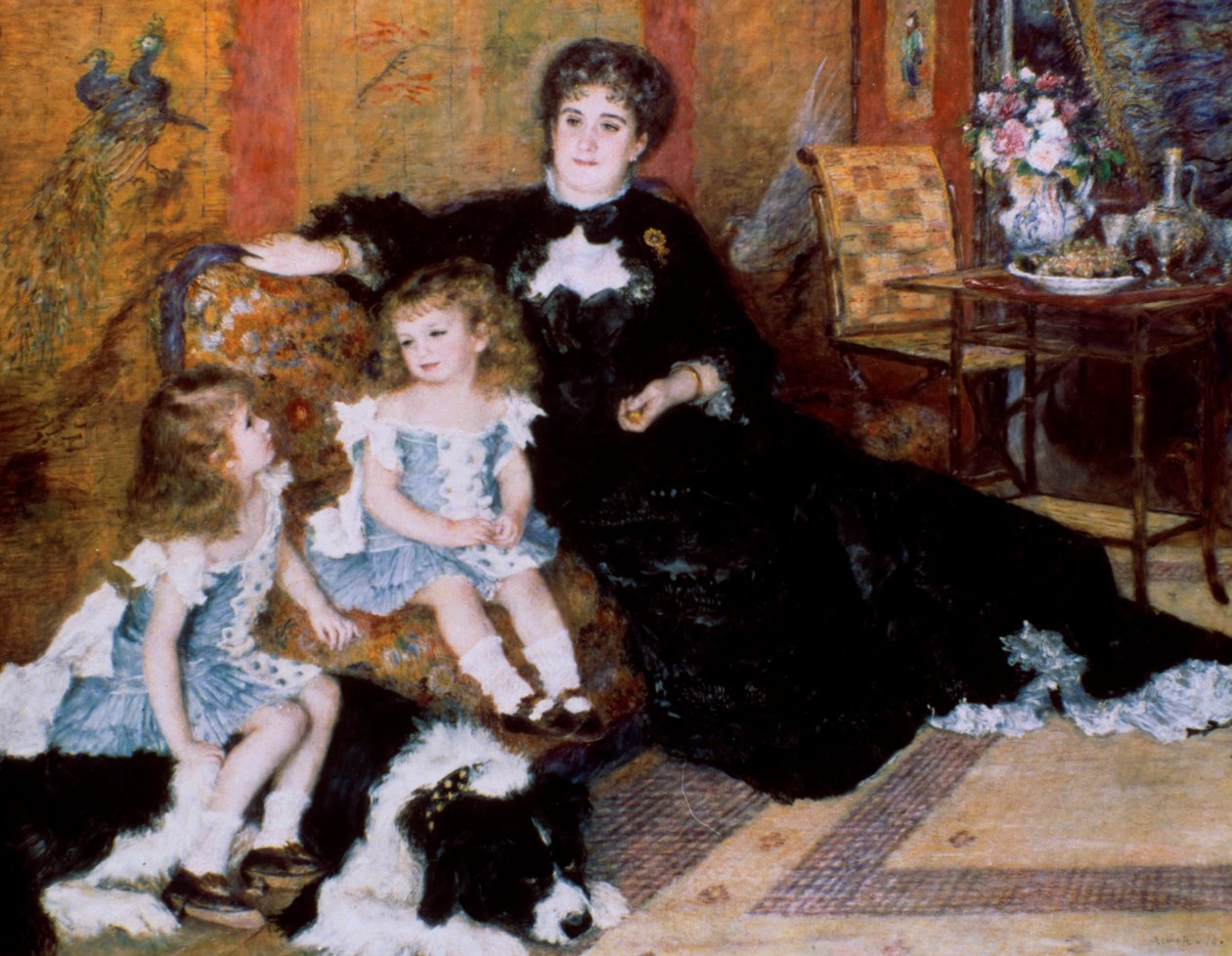 Madame Georges Charpentier a její děti, 1878 od Pierre Auguste Renoir