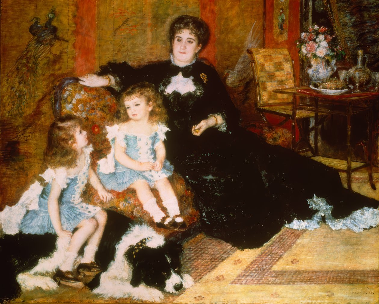 Madame Georges Charpentier a její děti od Pierre Auguste Renoir