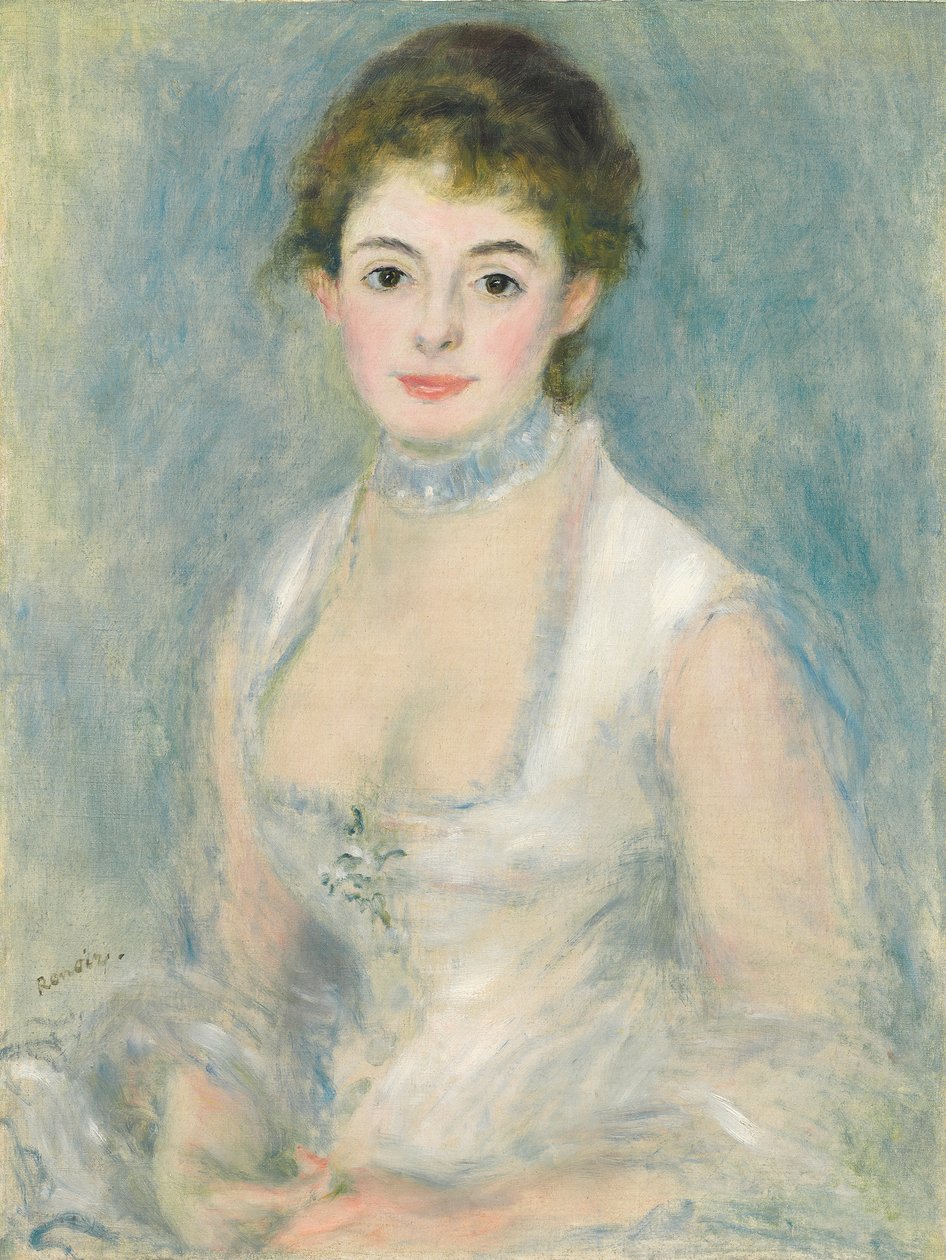 Madame Henriot, kolem roku 1876 od Pierre Auguste Renoir
