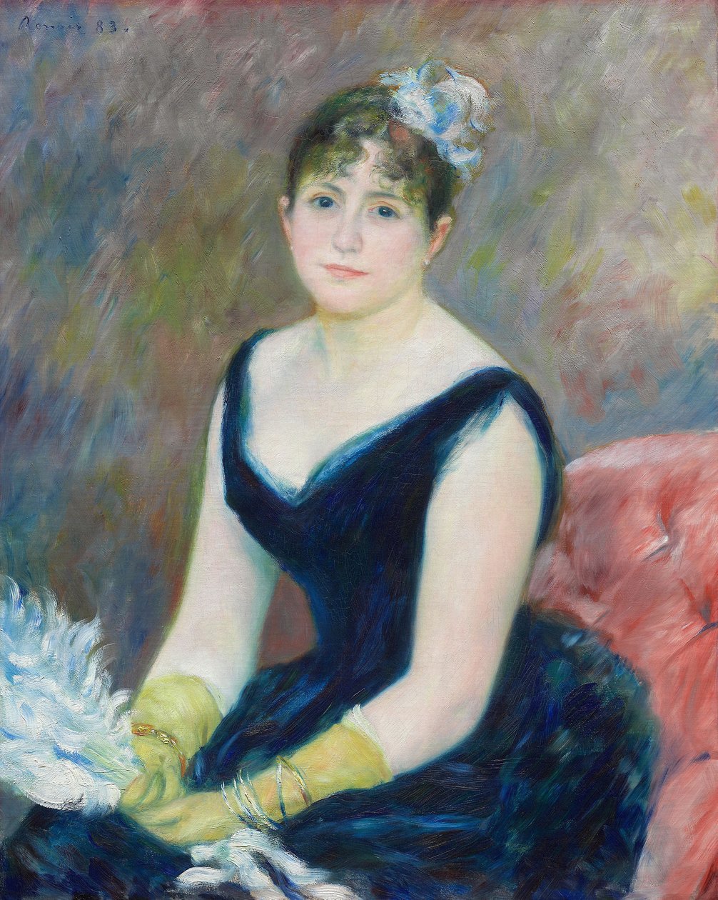 Madame Léon Clapisson, 1883 od Pierre Auguste Renoir