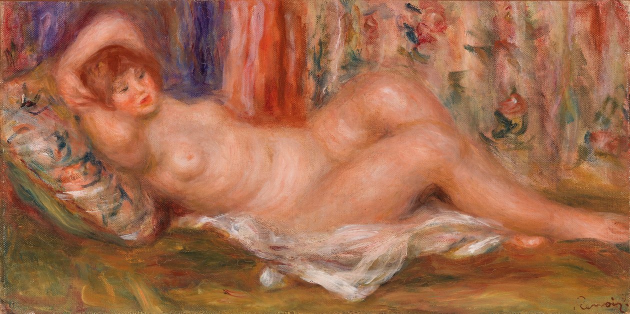 Nahá žena ležící od Pierre Auguste Renoir