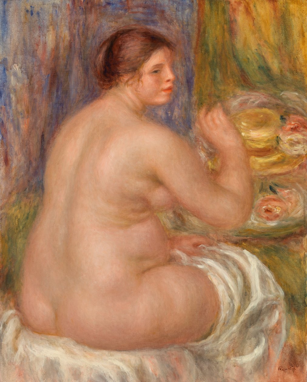 Nahá zezadu (Nu de dos) od Pierre Auguste Renoir